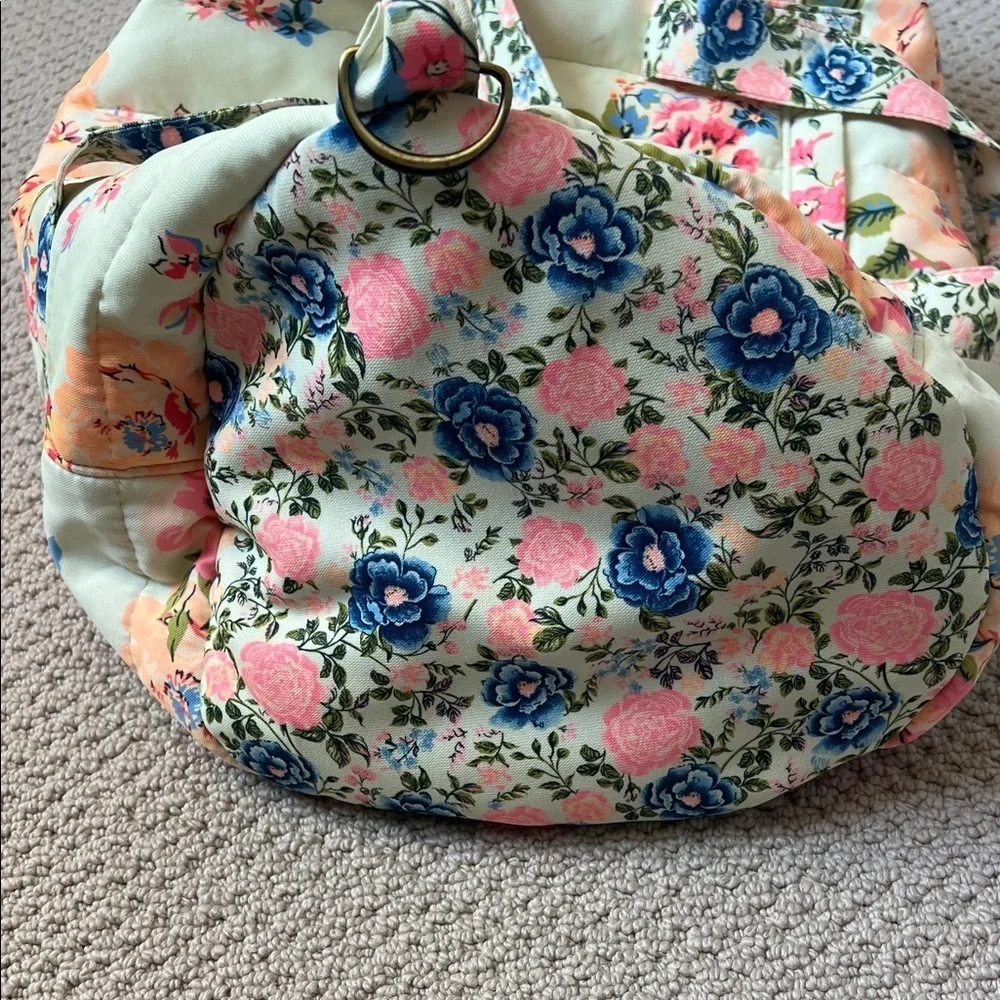 Floral Quilted Women's Bag